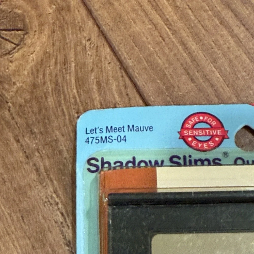 Maybelline Let's Meet Mauve Shadow Slims Quintet NEW Vtg Eye Shadow Pallet‎